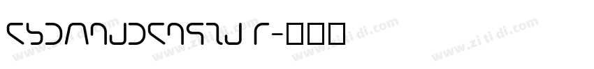 KyoMadokaStd R字体转换